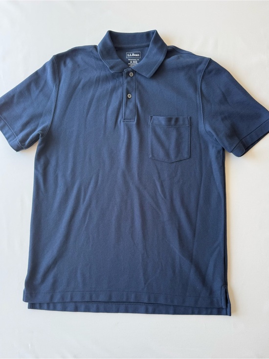 L.L. Bean Other - L.L. Bean Men's Navy Polo Shirt with Chest Pocket